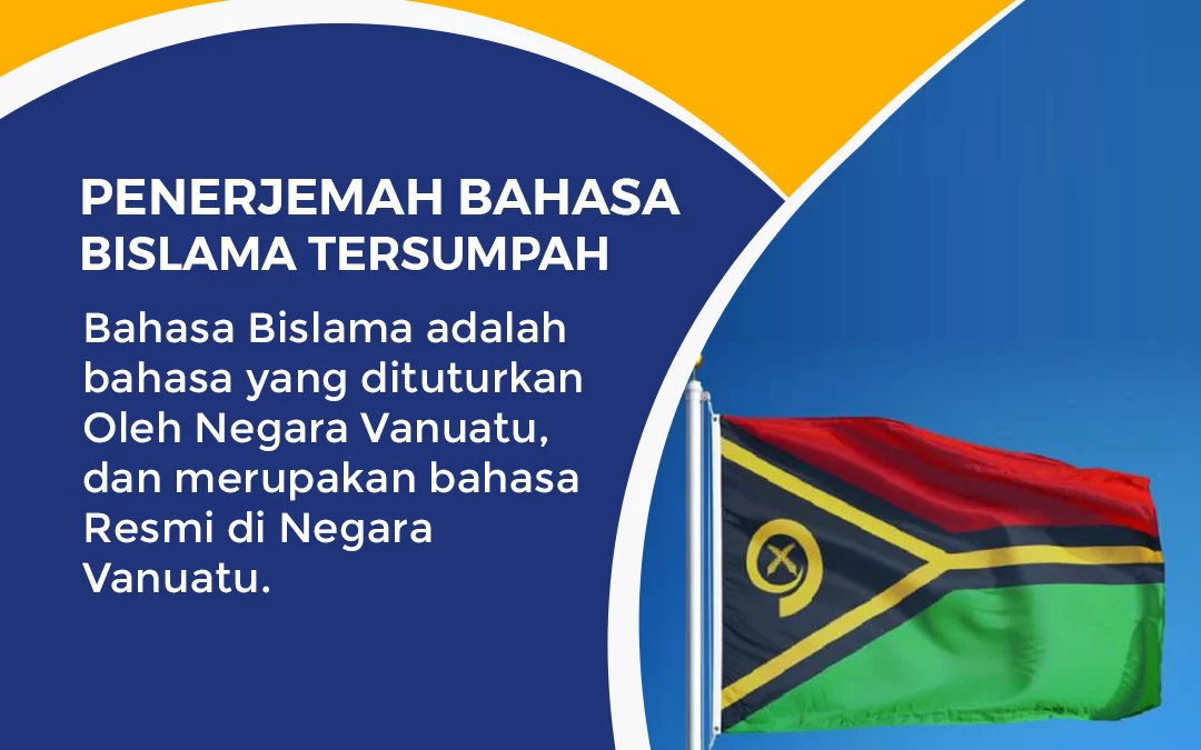 Penerjemah Bahasa Bislama Tersumpah